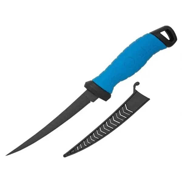Cutit pentru filetat,dezosat, 30 cm, albastru
