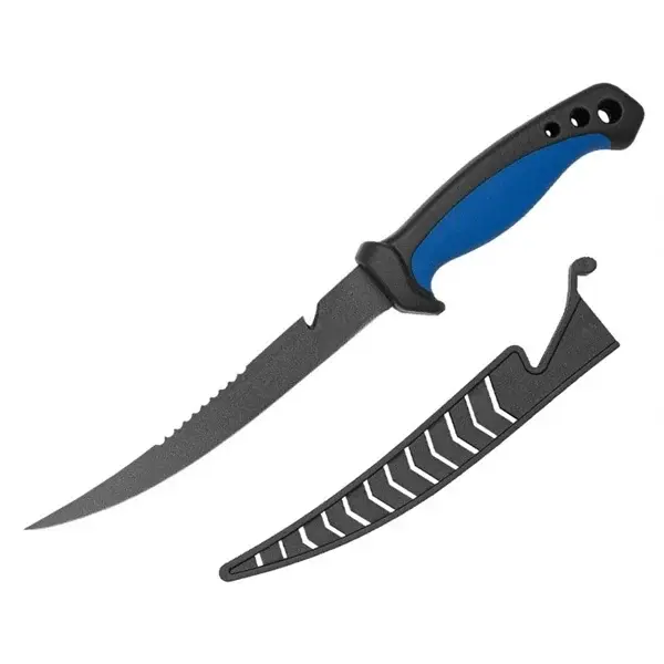Cutit pentru filetat peste Comfort Fishing, 28 cm, albastru