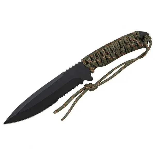 Cutit tactic de vanatoare, cordura, 24 cm, husa inclusa