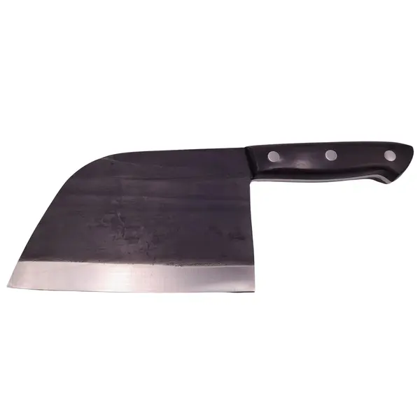 Cutit tip satar DEPOX , lucrat manual, Chef Choice, 29.5 cm, otel inoxidabil, 480 g, negru