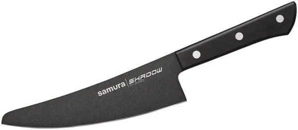 Cuțitul șefului bucătarului Samura - Shadow, 16.6 cm, acoperire neaderentă neagră