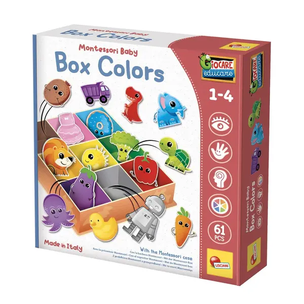 Cutiuta Montessori - Culori