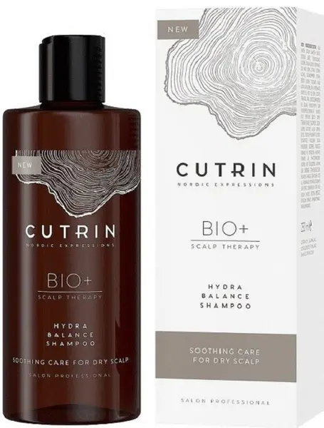 Cutrin Bio+ Șampon bioactiv pentru scalpul uscat Hydra Balance, 250 ml