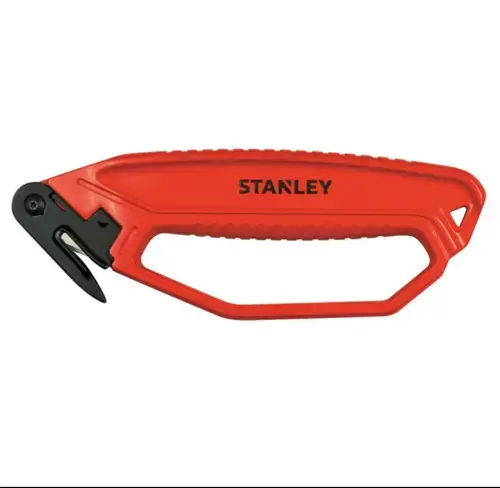 Cutter cu siguranta pentru deschiderea paletilor Stanley 0-10-244, 180 mm (Rosu)