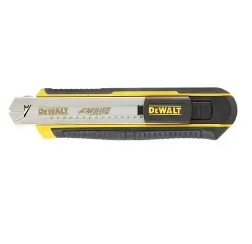 Cutter DeWALT DWHT0-10249, 18mm cu 3 x lame carbura (Negru/Galben)