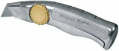 Cutter metalic Stanley 0-10-818, lama trapezoidala, 205 mm (FatMax)
