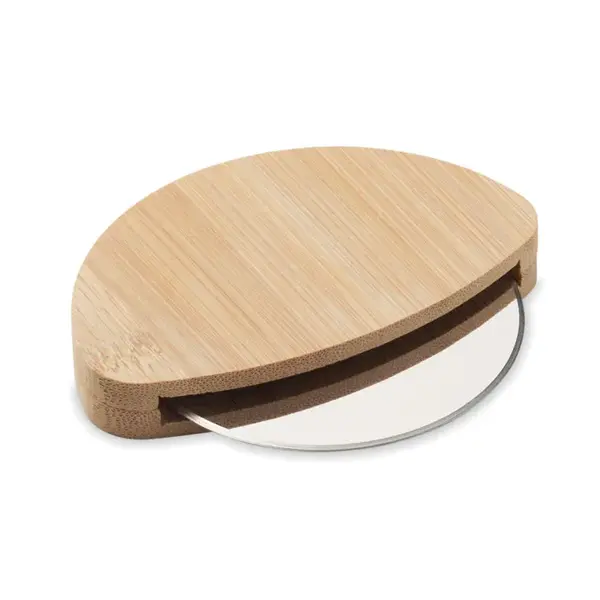 Cutter rotund pizza din bambus Cutter rotund pizza din bambus