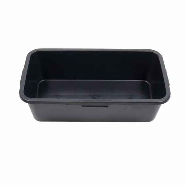Cuva Mortar din Plastic, Dreptunghiulara, 40 l, Negru