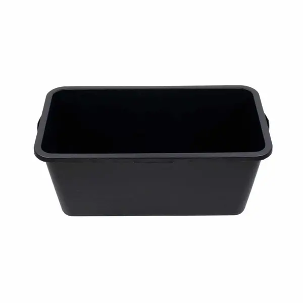 Cuva Mortar din Plastic, Dreptunghiulara, 60 l, Negru