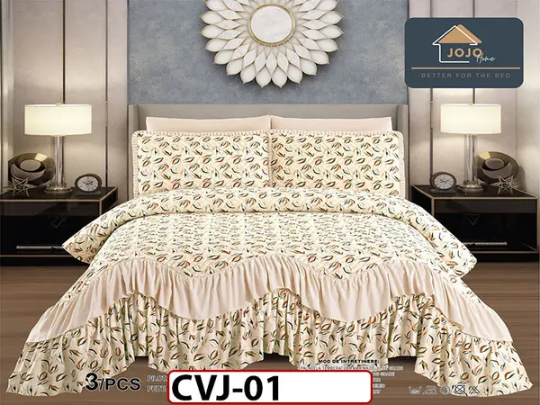 Cuvertura cu 3 piese din BUMBAC 100% CVJ01