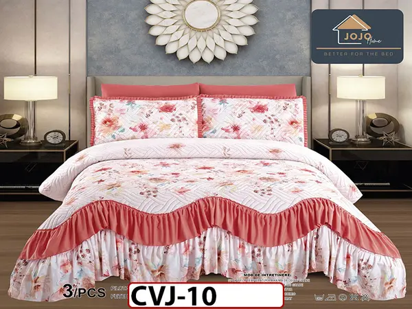 Cuvertura cu 3 piese din BUMBAC 100% CVJ10