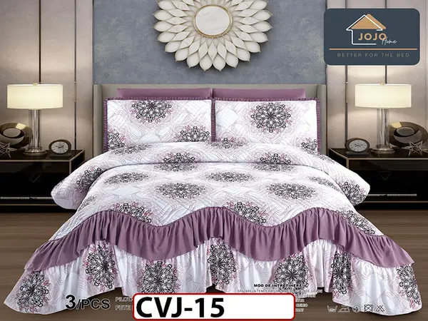 Cuvertura cu 3 piese din BUMBAC 100% CVJ15
