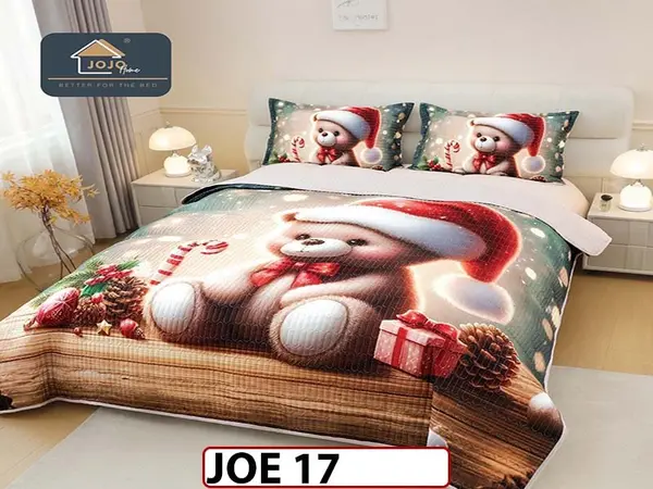 Cuvertura cu 3 piese IMPRIMATA DIGITAL - JOE 17