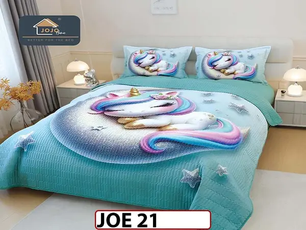 Cuvertura cu 3 piese IMPRIMATA DIGITAL - JOE 21
