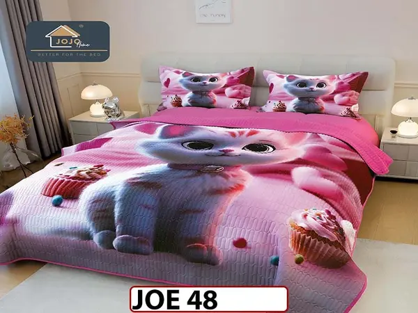Cuvertura cu 3 piese IMPRIMATA DIGITAL - JOE 48