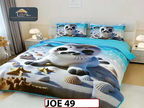 Cuvertura cu 3 piese IMPRIMATA DIGITAL - JOE 49