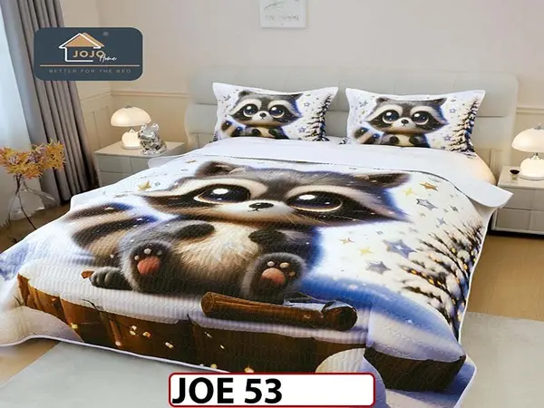 Cuvertura cu 3 piese IMPRIMATA DIGITAL - JOE 53