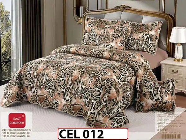 Cuvertura cu 5 piese din BUMBAC 100% - CEL012
