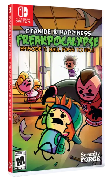 Cyanide & Happiness Freakpocalypse Episode 1 Hall Pass To Hell Нинтендо Суич