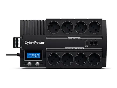 CyberPower BR700ELCD, UPS 700VA 420W cu LCD, AVR si 8x Schuko