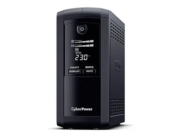 CyberPower VP1000ELCD - UPS 1000VA 550W, Line Interactive, 4 Schuko, LCD, AVR