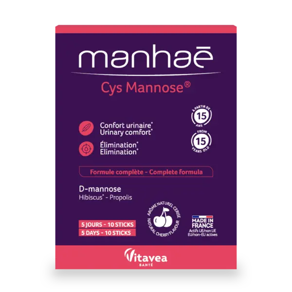 Cys Mannose, 10 plicuri, Manhae