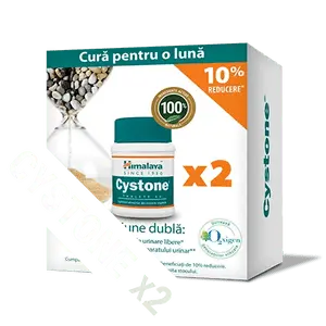Cystone 60 tablete 1+1 10% Cadou