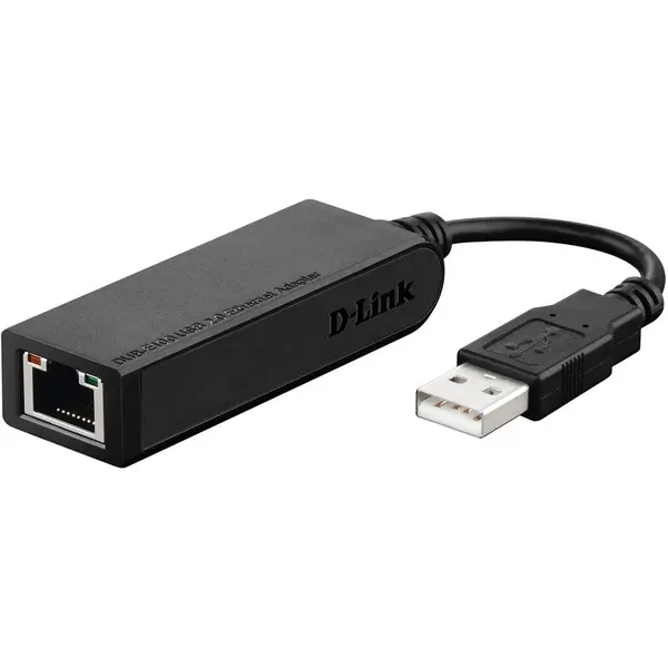 D-Link D-Link, Adaptor USB 2.0 to 10/100M (Placa de retea 10/100 pe USB 2.0)