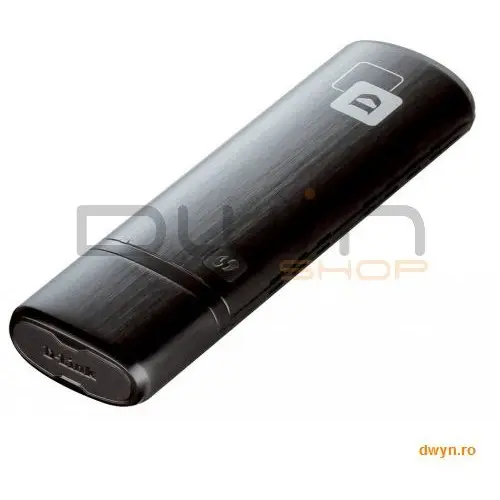 D-Link D-Link, Adaptor Wireless AC1200, 866Mbps 5GHz + 300Mbps 2.4GHz, USB 3.0, Dual Band, USB cradle, rev.