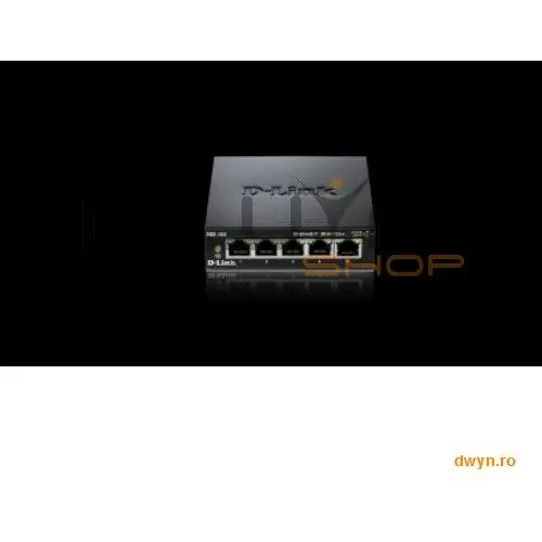 D-Link D-Link, Switch Desktop 5 porturi 10/100/1000 - Metal Housing
