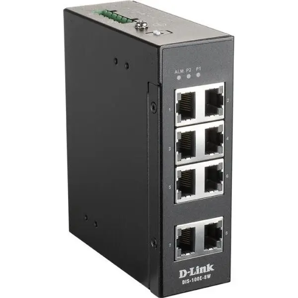 D-Link D-link unmanaged switch, DIS-100E-8W