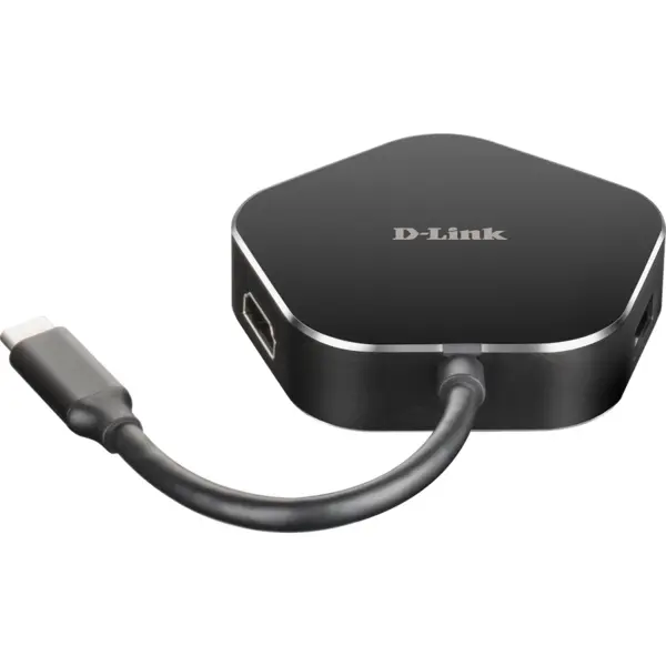 D-Link Hub D-Link 4-in-1 DUB-M420 USB Tip C