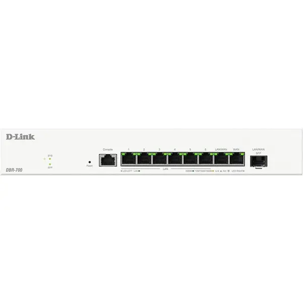 D-Link Router de afaceri D-Link DBR-700, 2.5G dual WAN