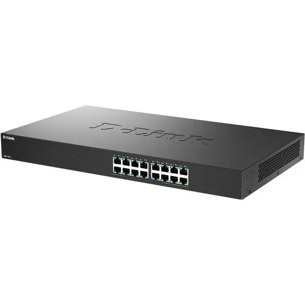 D-Link Switch D-Link, 16 Port 2.5G, Unmanaged Switch, Capacitate 80Gbps, Negru