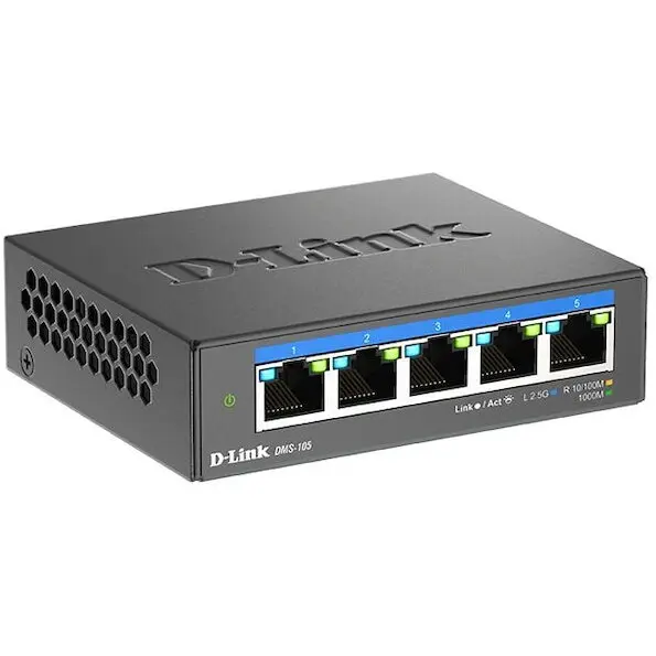 D-Link Switch D-Link 2.5Gigabit DMS-105