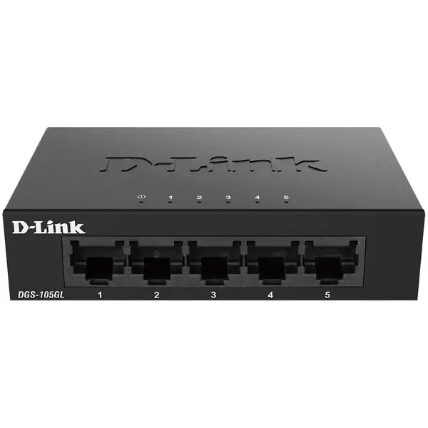 D-Link Switch D-Link DGS-105GL, 5-Port Gigabit