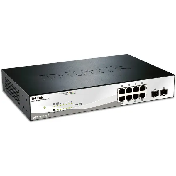 D-Link Switch D-Link Gigabit DGS-1210-10P