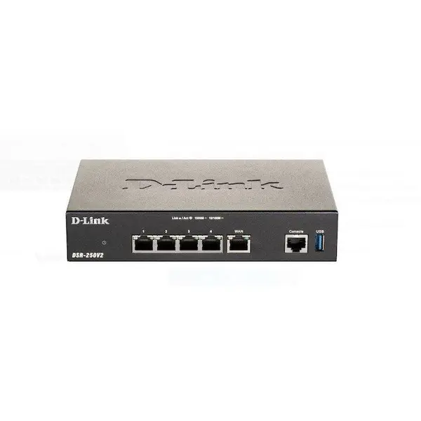 D-Link VPN Router D-Link DSR-250v2 5 Port Gigabit
