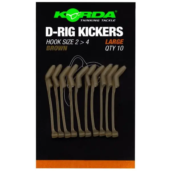 D-Rig Kickers Brown 10buc marime L
