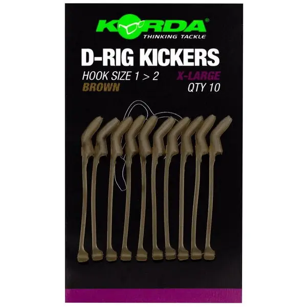 D-Rig Kickers Brown 10buc marime XL