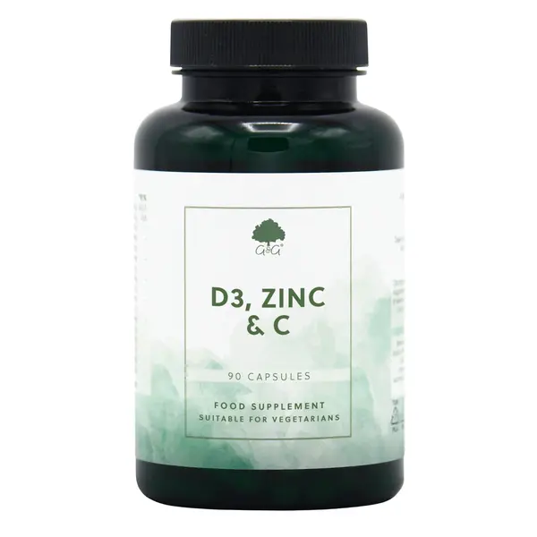 D3, Zinc & C - 90 capsule - Default Title