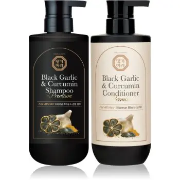 DAENG GI MEO RI Black Garlic & Curcumin Hair Care set