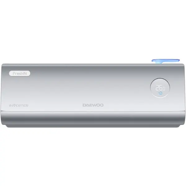 Daewoo Aparat de aer conditionat Daewoo DAC-12FRESH, 12000 BTU, Tehnologia FreshIN, kit de instalare inclus (fara console), Argintiu