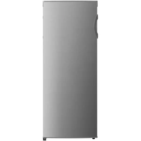 Daewoo Congelator vertical Daewoo, Tip Static, Capacitate neta 160L, 5 sertare, Control mecanic al temperaturii, Clasa energetica E, Inox