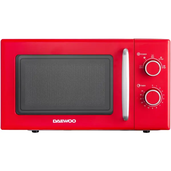 Daewoo Cuptor cu microunde Daewoo KOR-6S20R, 20L, 700W, Rosu