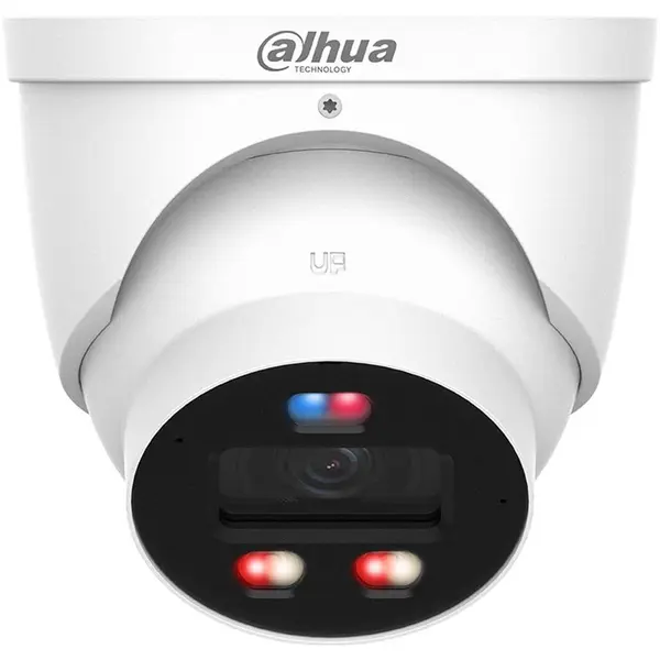 Dahua Camera de supraveghere Dahua IPC-HDW3649H-AS-PV-0280B-PRO, Dome IP, 6MP, IR 30m, microfon dublu, SMD 4.0, Micro SD max. 512 GB, IP67