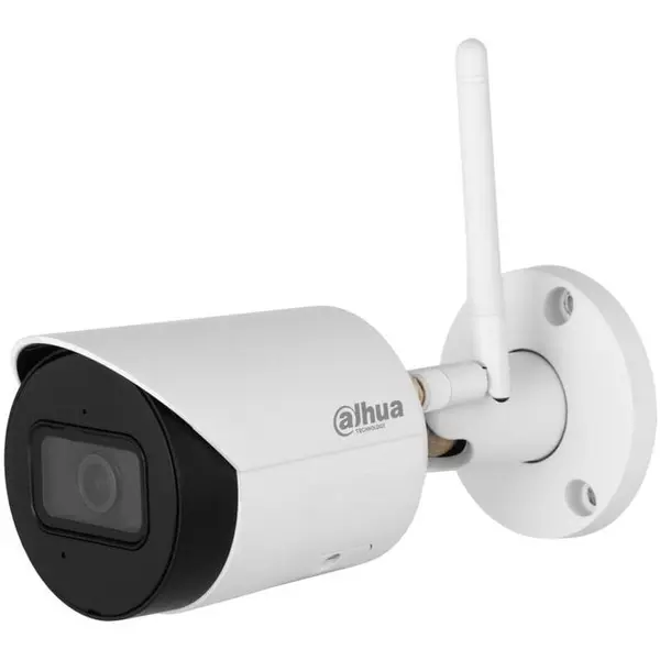 Dahua Camera de supraveghere Dahua IPC-HFW1539DTK1-SAW-IL-0280B, 2MP, Wi-Fi, IR 30m, microfon, slot microSD, metal, IP67