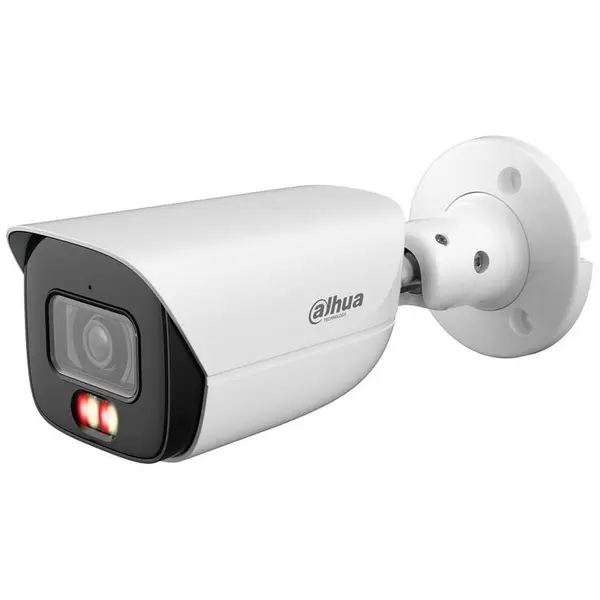 Dahua Camera de supraveghere Dahua IPC-HFW3849E-AS-IL-0280B, 8MP 4K, 2.8mm, IR 30m, slot card microSD 512GB, PoE, IP67