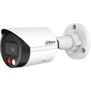 Dahua Camera IP Dahua IPC-HFW2649S-S-IL-0280B Smart Dual Light WizSense - 6 Mpx 2.8 mm, Alb-Negru