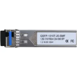 Dahua Modul SFP Dahua GSFP-1310T-20-SMF, Gigabit Ethernet, Single-mode, 20 km, 1310 nm